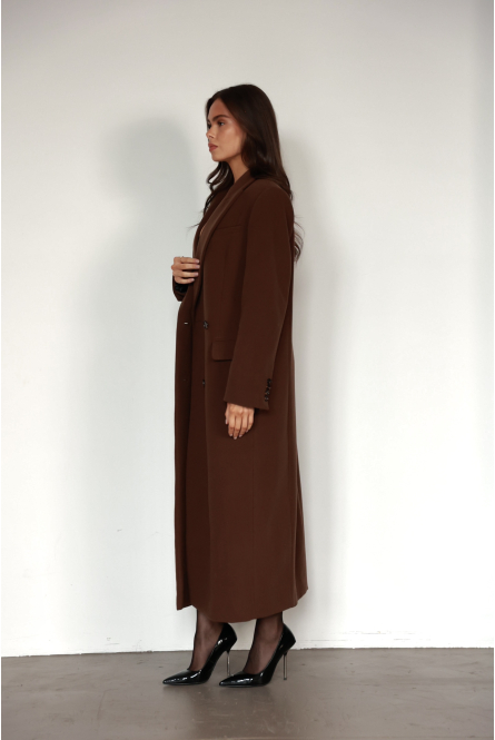 COAT SUCCESS BROWN