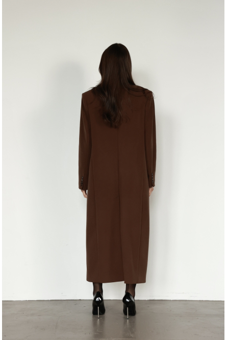 COAT SUCCESS BROWN